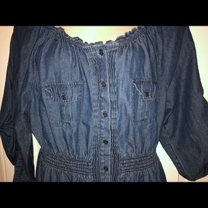 Lane Bryant denim dress size 18